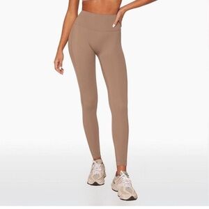 set active tan sculptflex leggings size medium